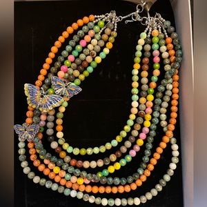 Sassy Jones Essence Chain (Brooches Removable) - Morocco Necklace - NWT